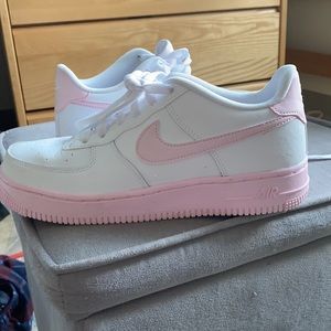 Pink Air Force Ones